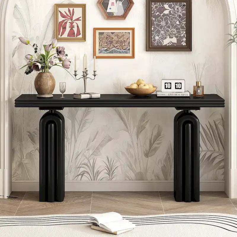 Accent Chic Console Table, Elegant and Luxurious Design for Entryway, Hallway, Living Room