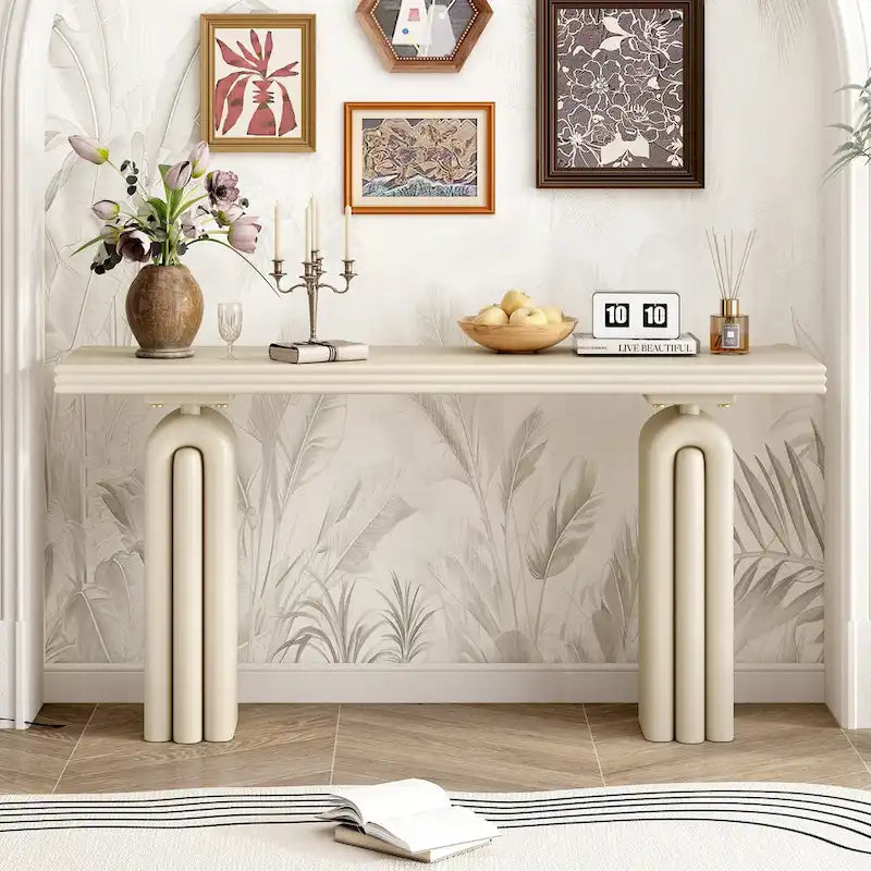 Accent Chic Console Table, Elegant and Luxurious Design for Entryway, Hallway, Living Room