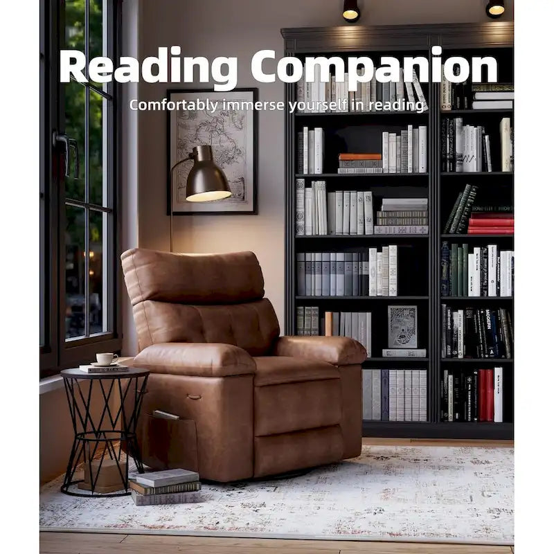 360 Swivel Oversized Recliner Chairs with Heat and Massage - Lazy Recliner Chair