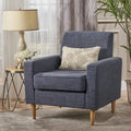 Mid Century Modern Fabric Club Chair