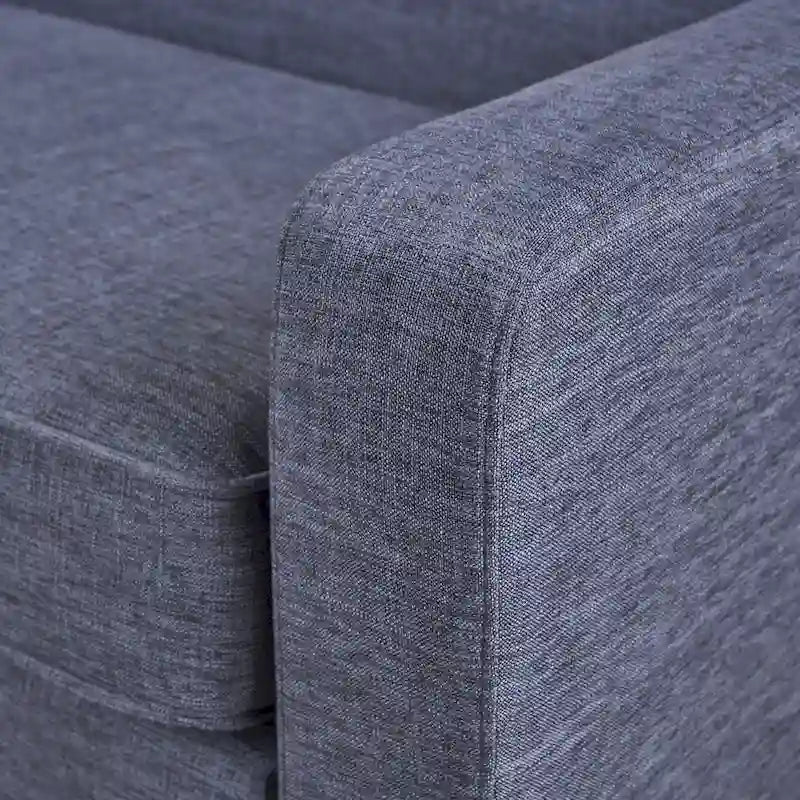 Mid Century Modern Fabric Club Chair
