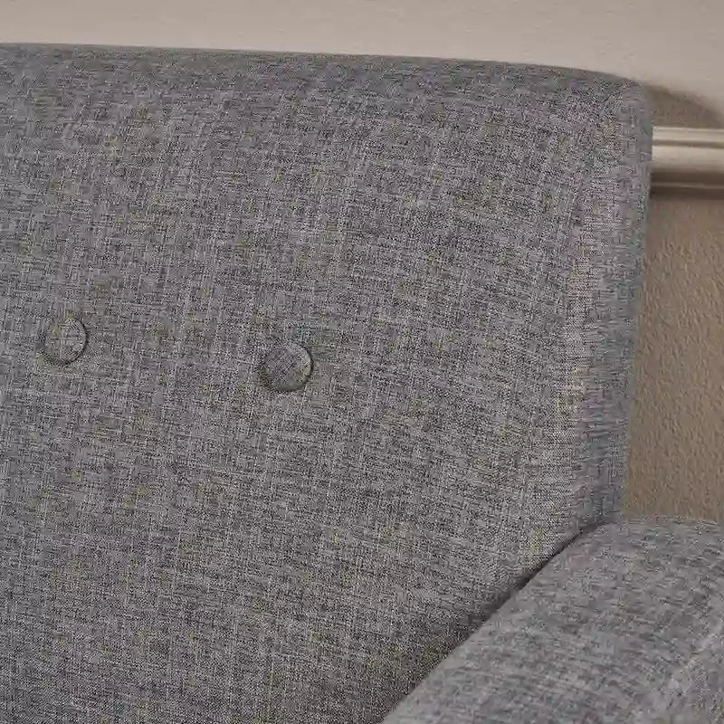Mid Century Modern Fabric Club Chair