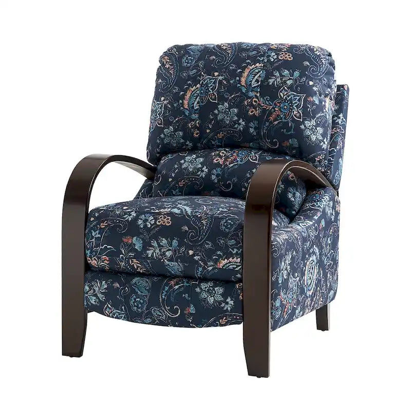 Genuine Leather Manual Recliner