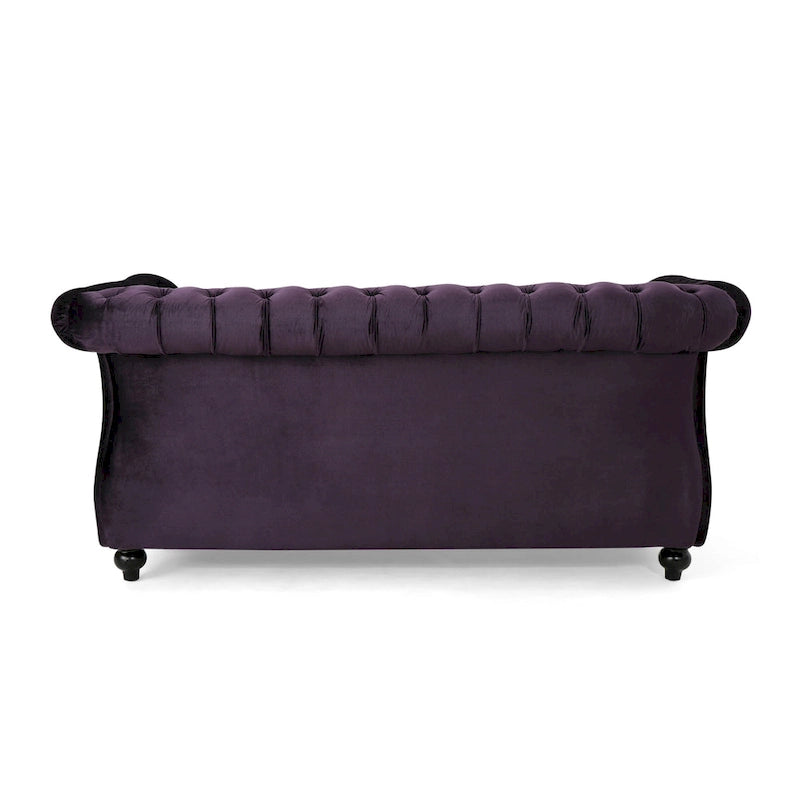 Upholstered Nailhead Loveseat