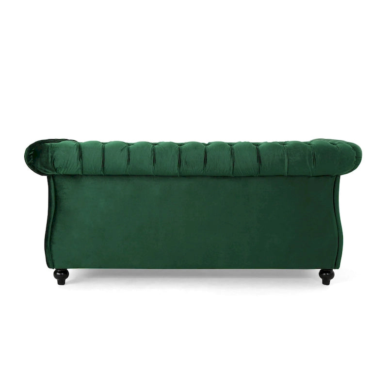 Upholstered Nailhead Loveseat