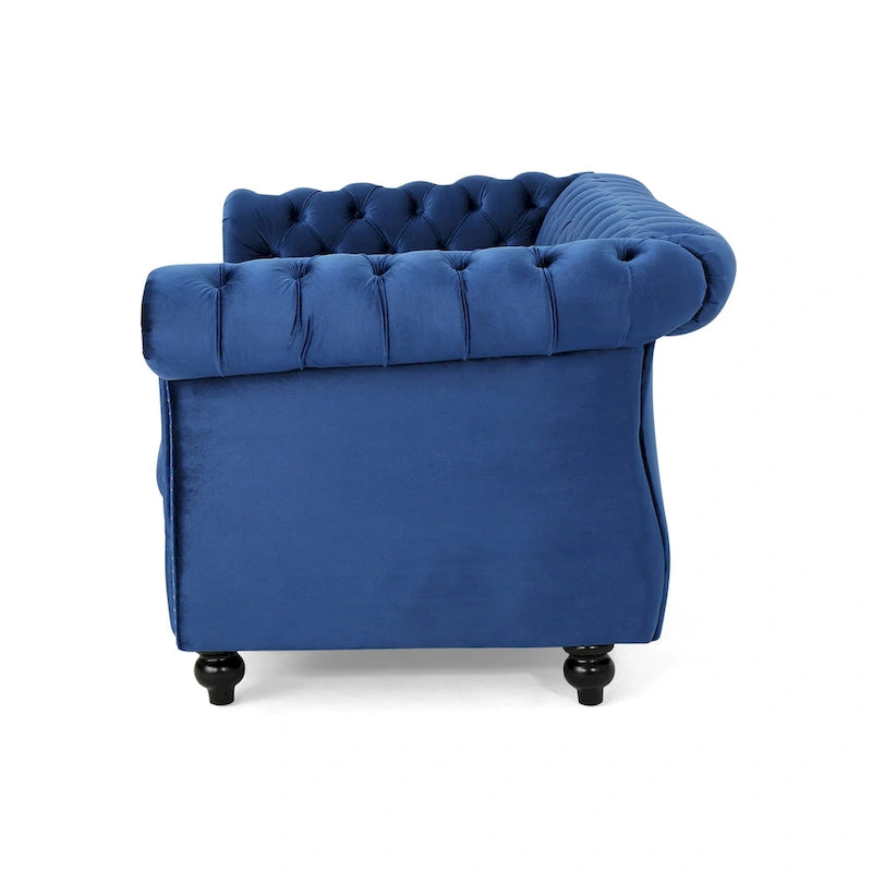 Upholstered Nailhead Loveseat