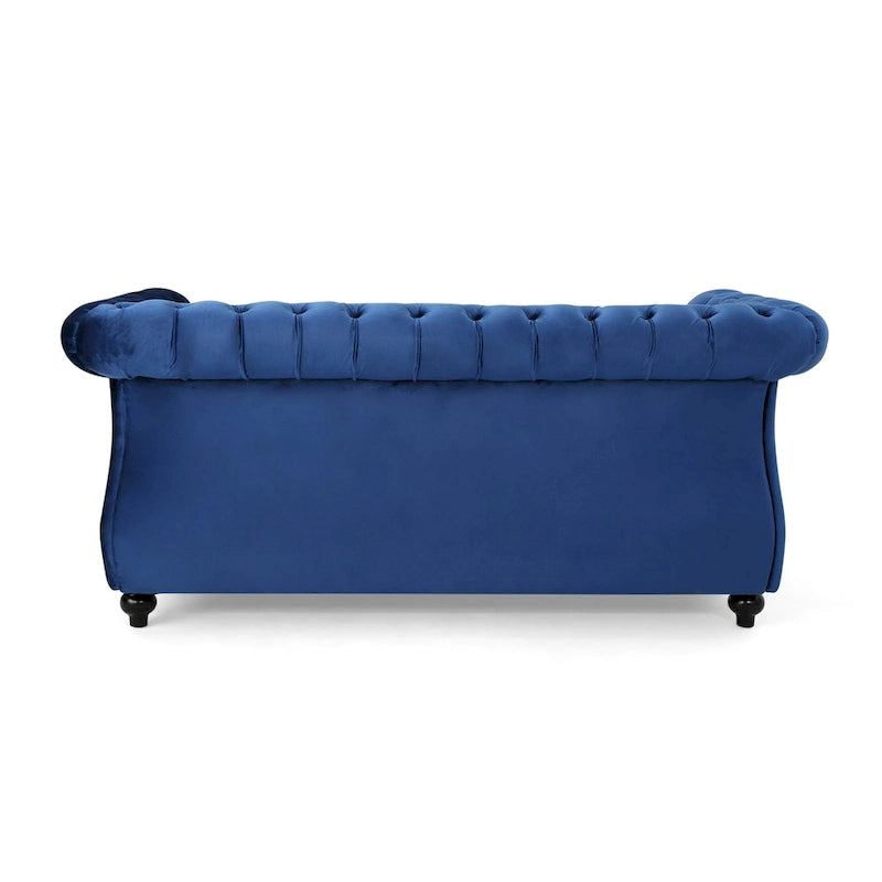 Upholstered Nailhead Loveseat