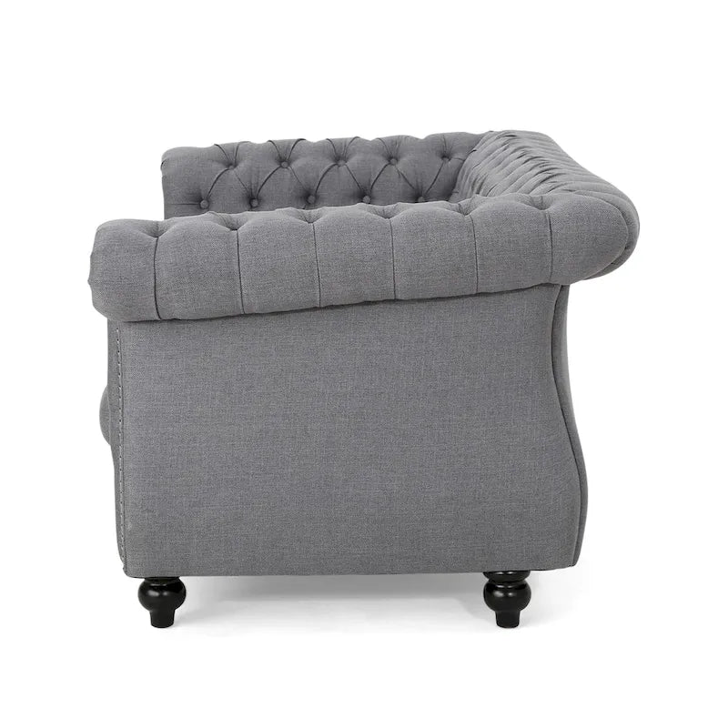 Upholstered Nailhead Loveseat