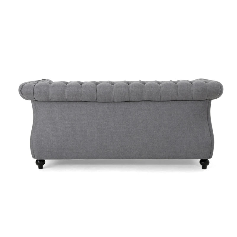 Upholstered Nailhead Loveseat