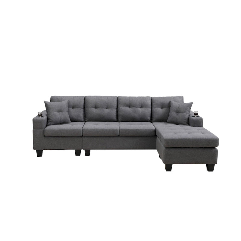 Comfortable and relaxing sofa,interchangeable left and right