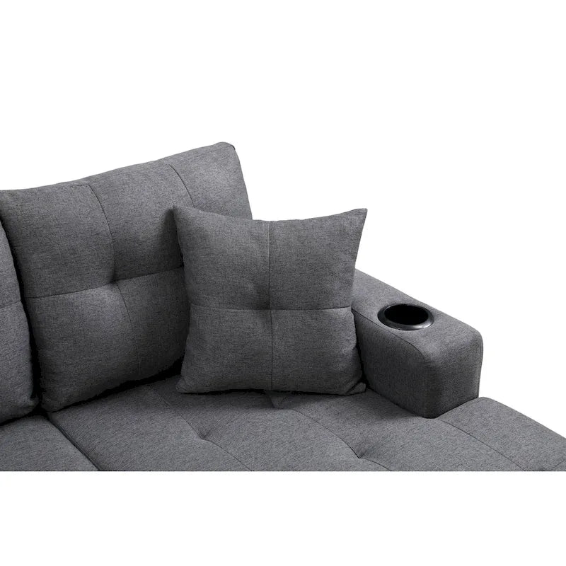 Comfortable and relaxing sofa,interchangeable left and right