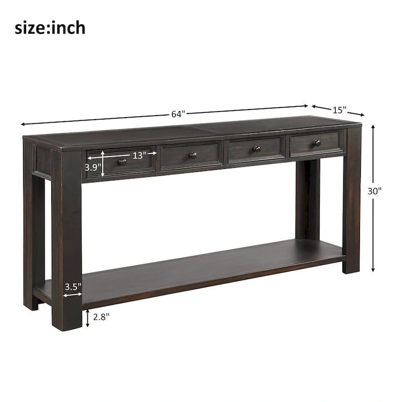 Console Table for Entryway Hallway