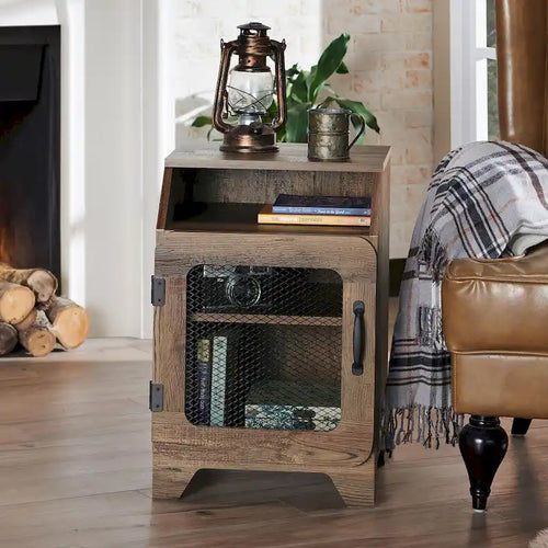 16-inch 3-Shelf End Table