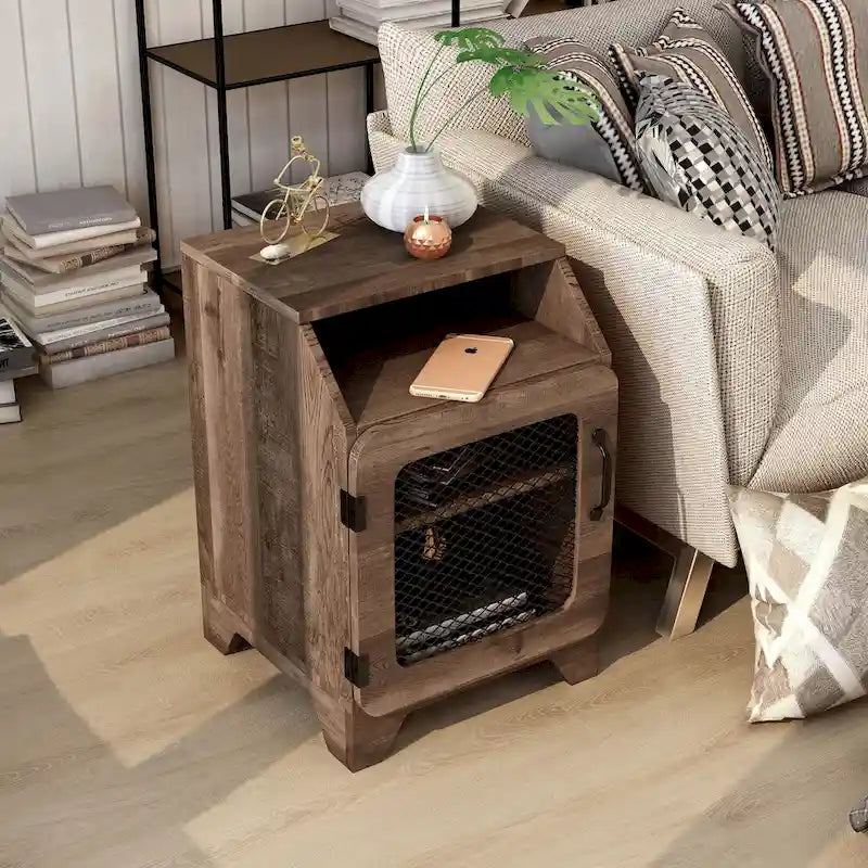 16-inch 3-Shelf End Table