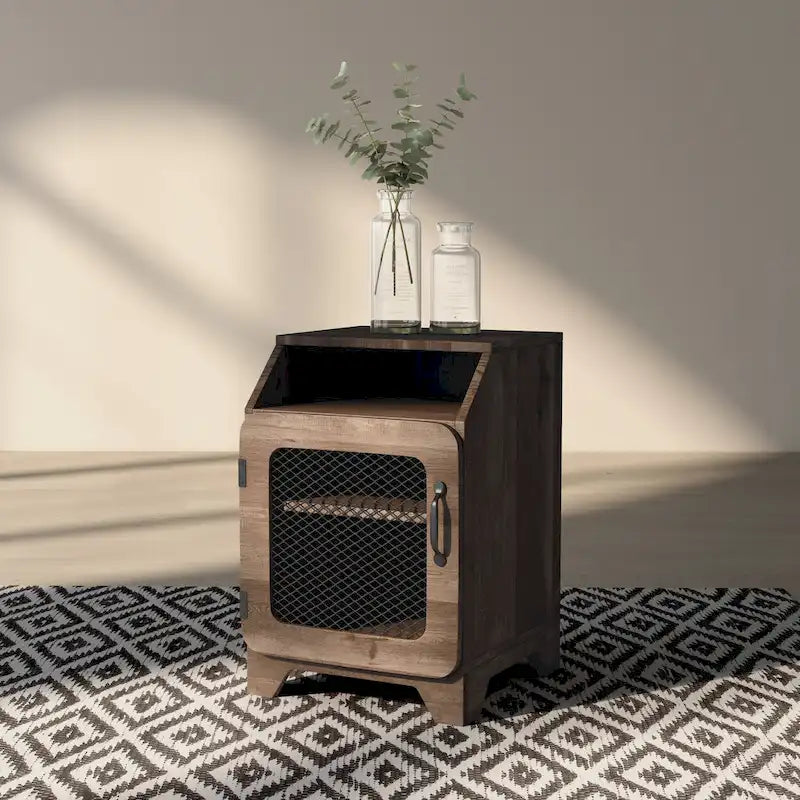 16-inch 3-Shelf End Table