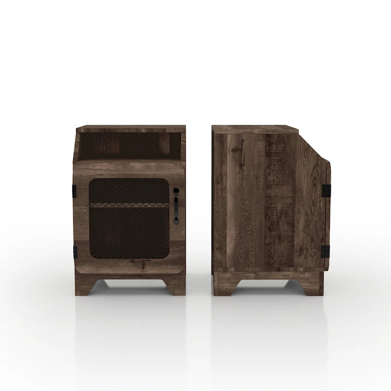 16-inch 3-Shelf End Table