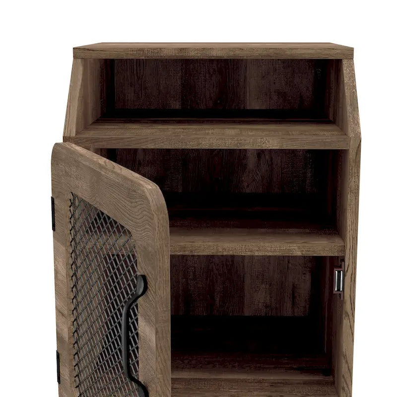 16-inch 3-Shelf End Table