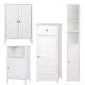 Copper Grove Shijak Adjustable Wood Bathroom Storage Floor Cabinet (4 Options)