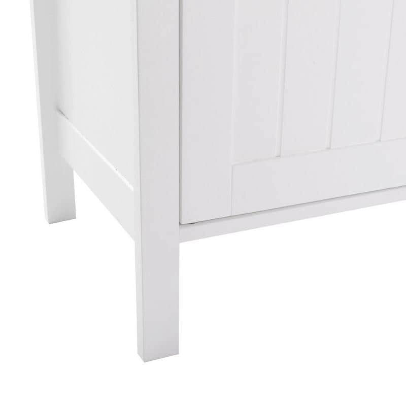 Adjustable Wood Bathroom Storage Floor Cabinet (4 Options)