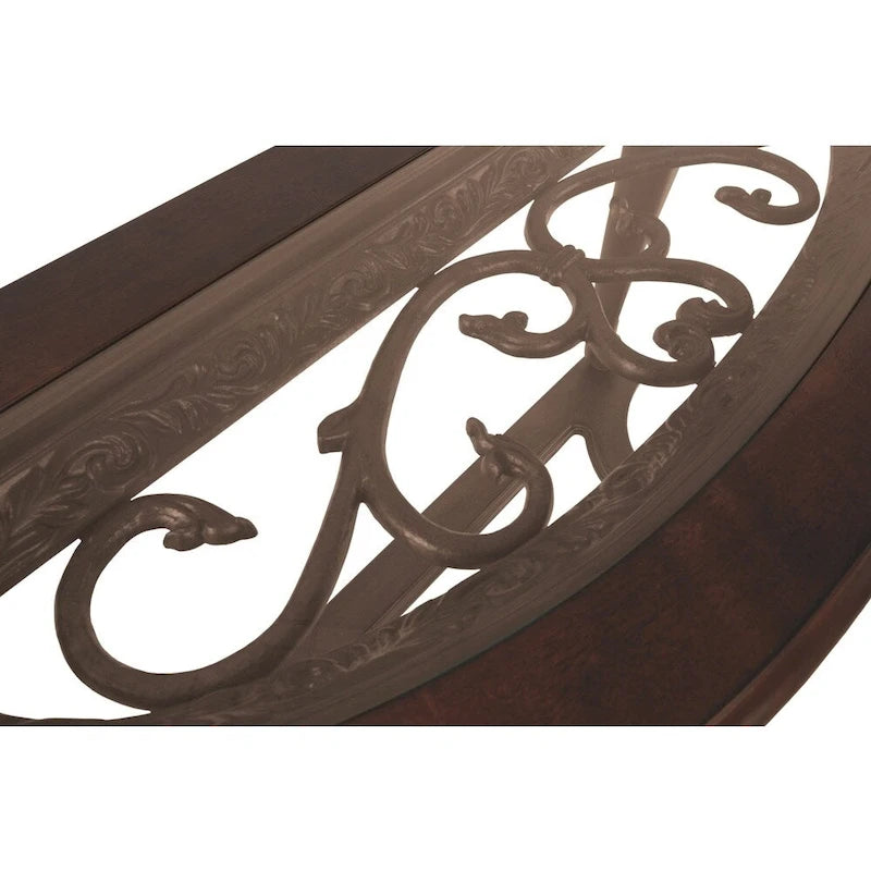 Dark Brown Sofa Table