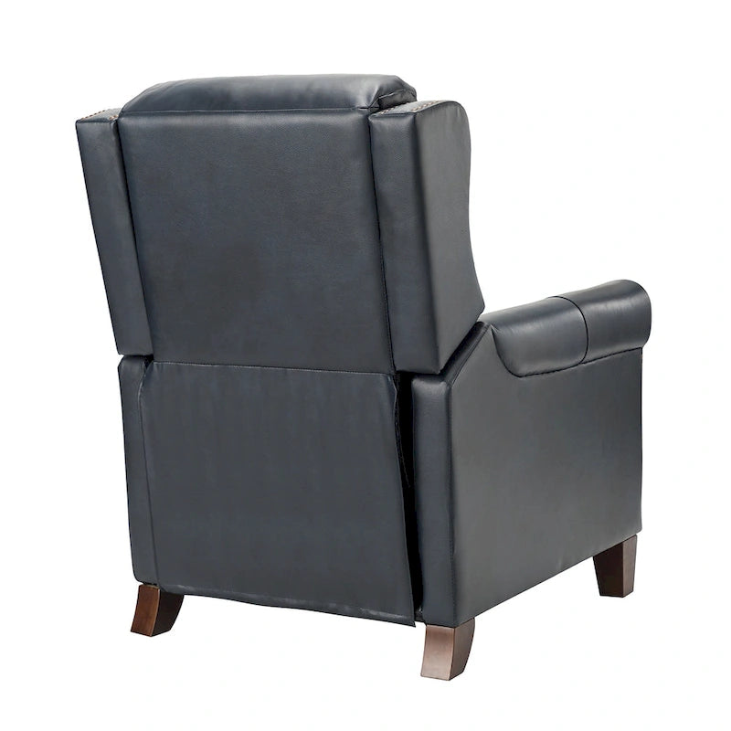 32.48 Wide Genuine Leather Manual Recliner