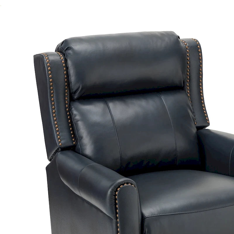 32.48 Wide Genuine Leather Manual Recliner