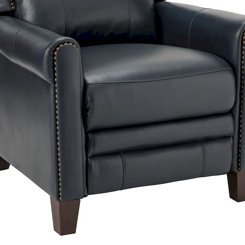 32.48 Wide Genuine Leather Manual Recliner