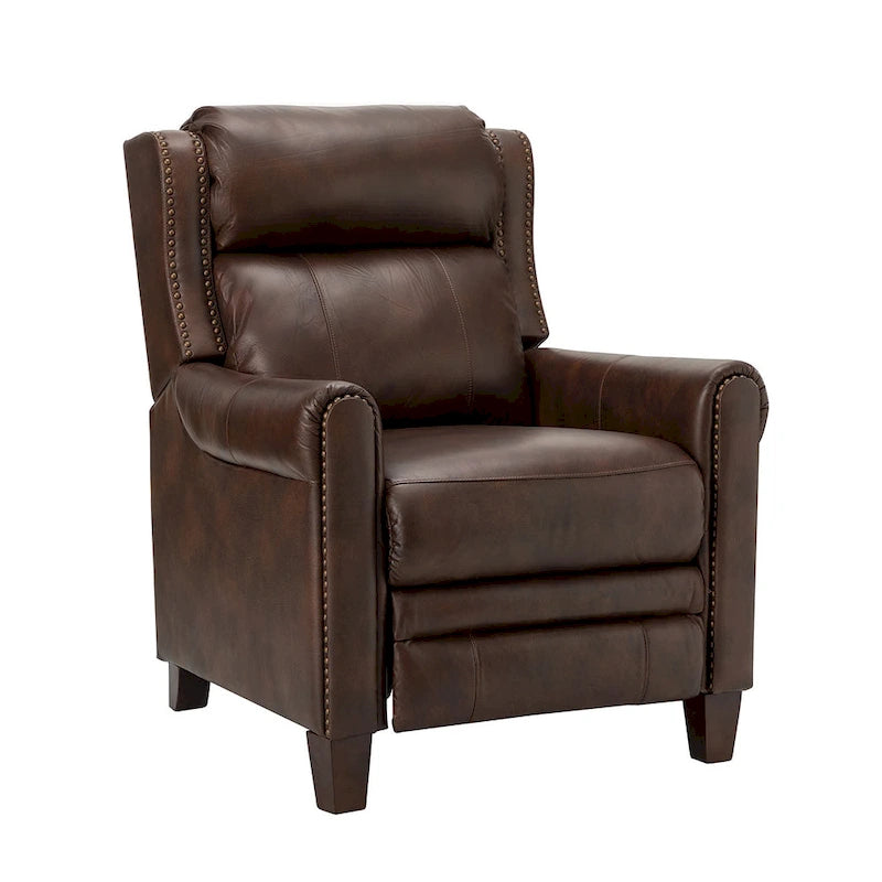 32.48 Wide Genuine Leather Manual Recliner