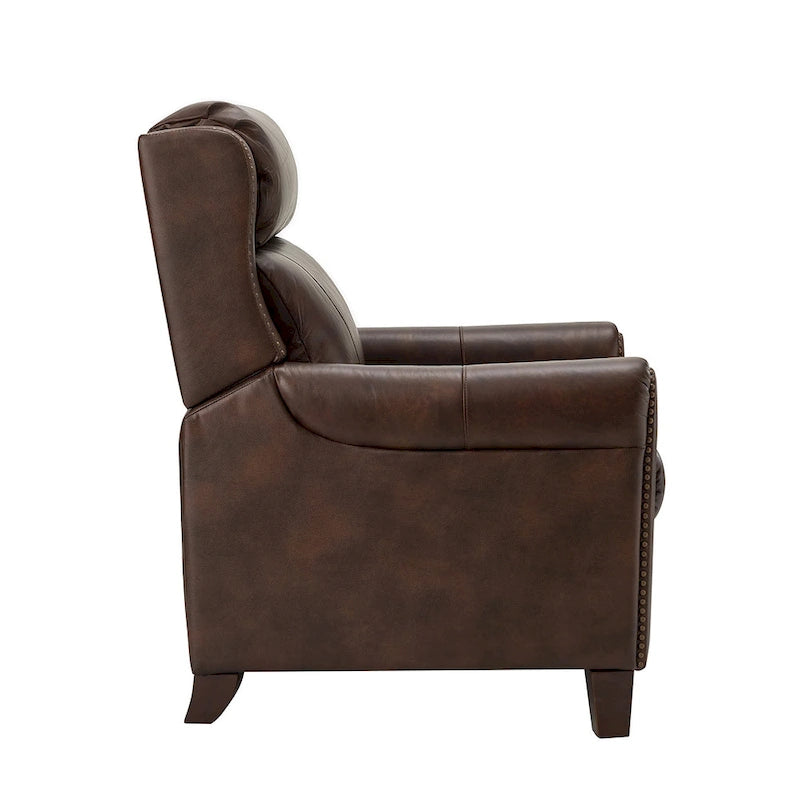 32.48 Wide Genuine Leather Manual Recliner
