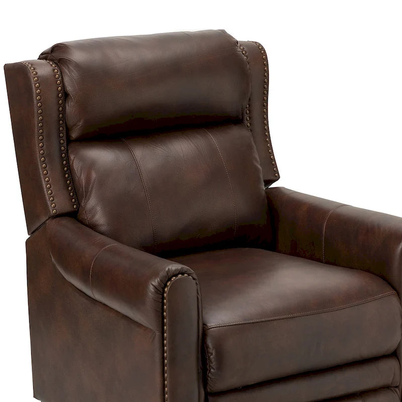 32.48 Wide Genuine Leather Manual Recliner