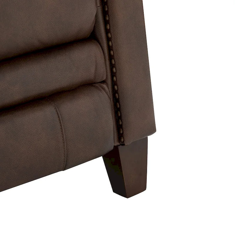 32.48 Wide Genuine Leather Manual Recliner