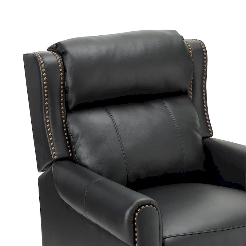 32.48 Wide Genuine Leather Manual Recliner