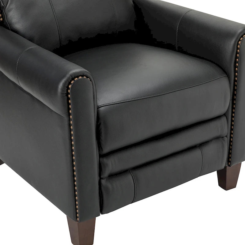 32.48 Wide Genuine Leather Manual Recliner