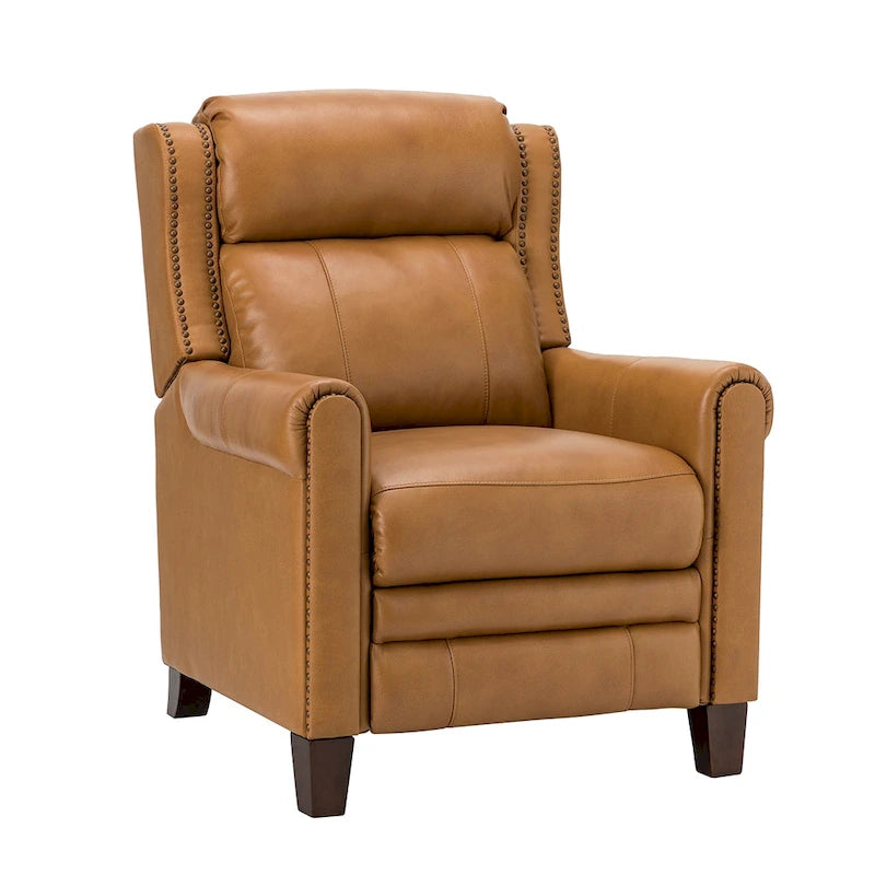32.48 Wide Genuine Leather Manual Recliner