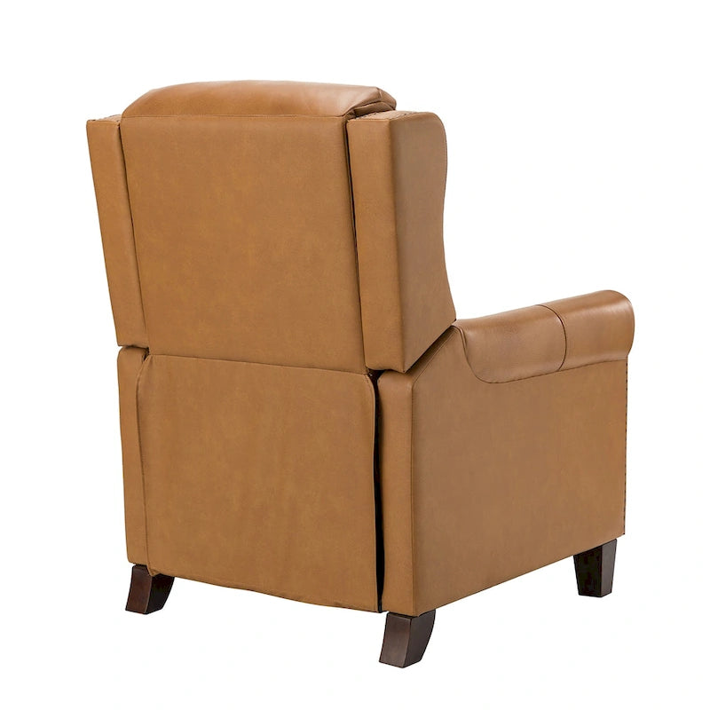 32.48 Wide Genuine Leather Manual Recliner