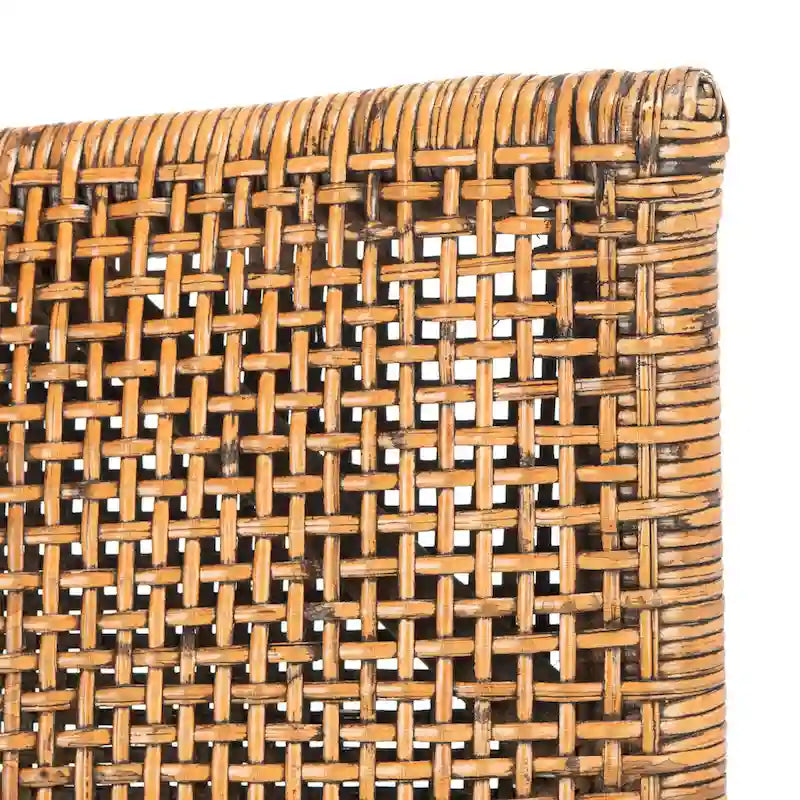 Coastal Rattan Cushion Chair 22 W x 24 L x 37 H 22W x 24D x 37H