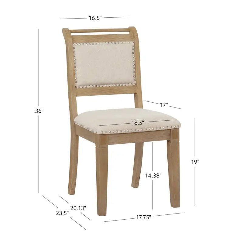 Wooden Upholstered Dining Chair