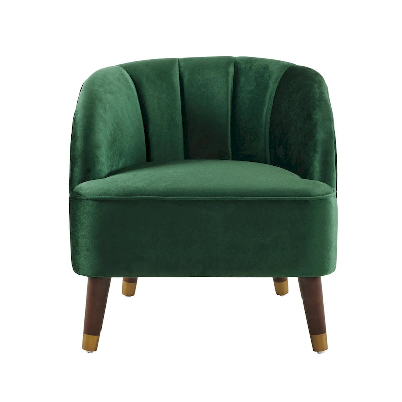 Modern Upholstered Club Chair (Set of 2)
