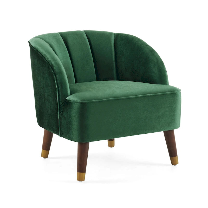 Modern Upholstered Club Chair (Set of 2)