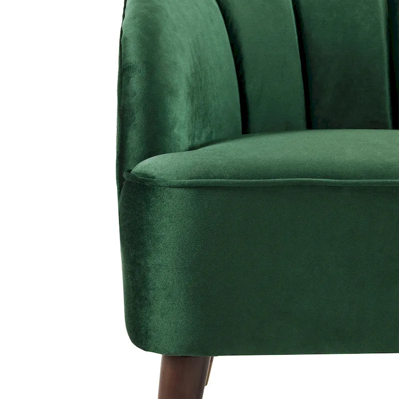 Modern Upholstered Club Chair (Set of 2)