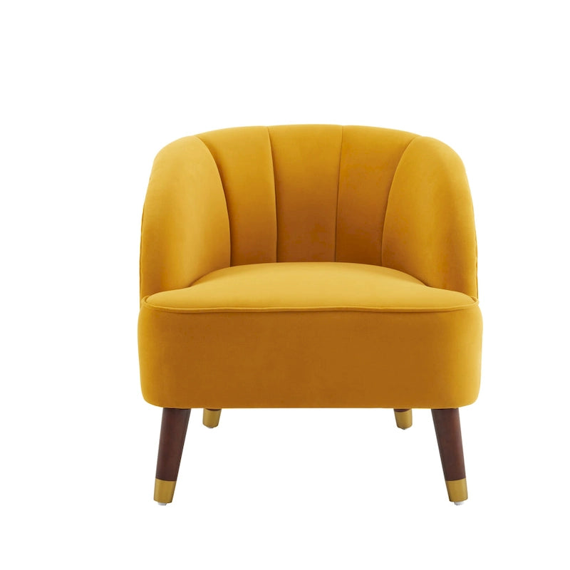 Modern Upholstered Club Chair (Set of 2)