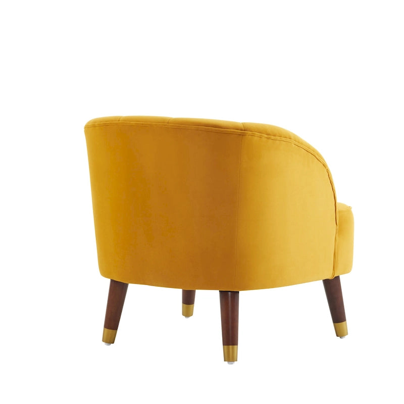Modern Upholstered Club Chair (Set of 2)