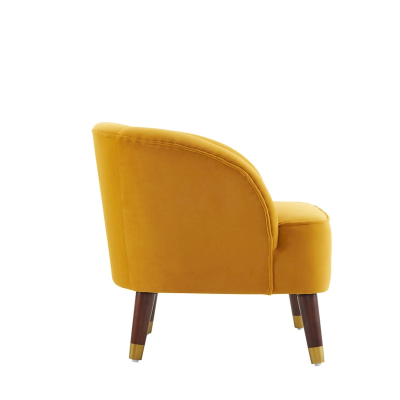 Modern Upholstered Club Chair (Set of 2)