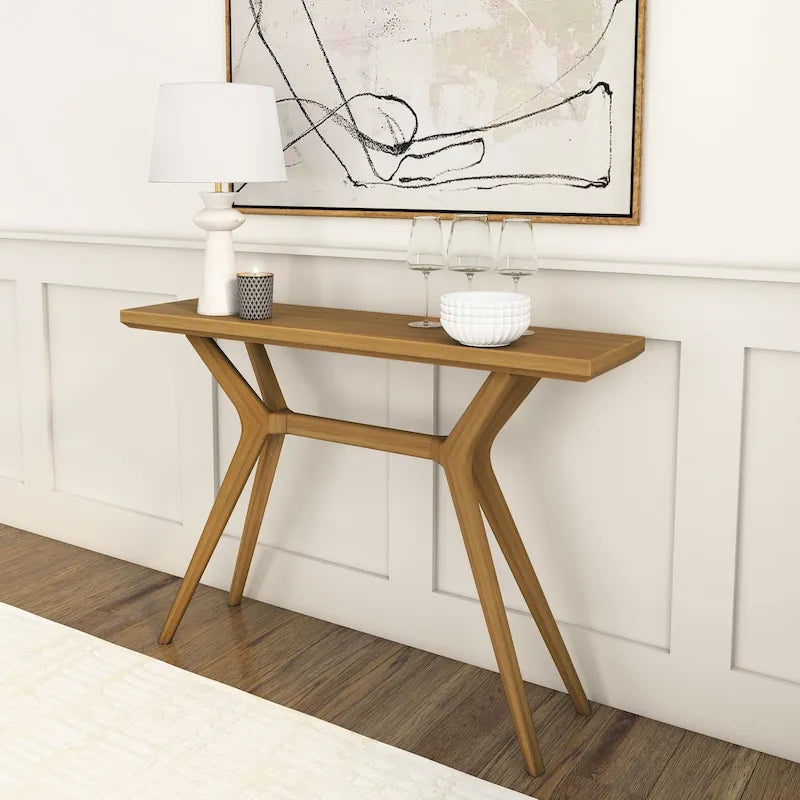 Cross Leg Console Table 46