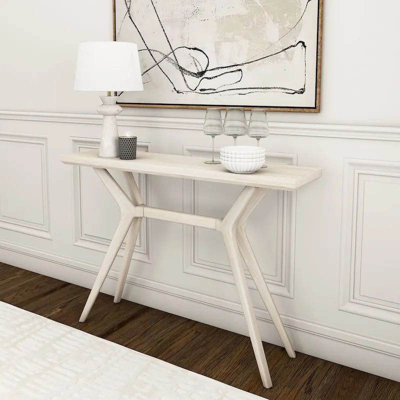 Cross Leg Console Table 46