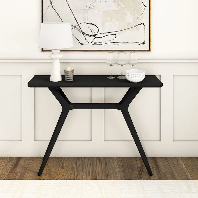 Cross Leg Console Table 46