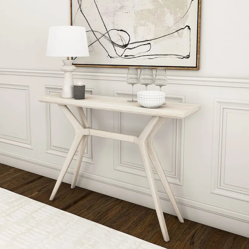 Cross Leg Console Table 46