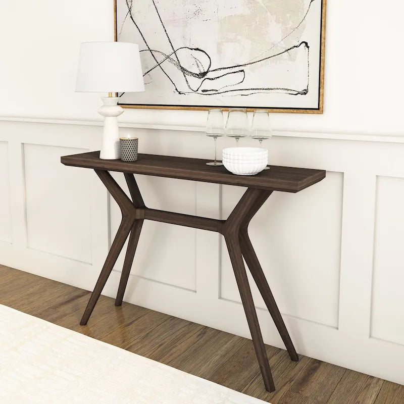 Cross Leg Console Table 46
