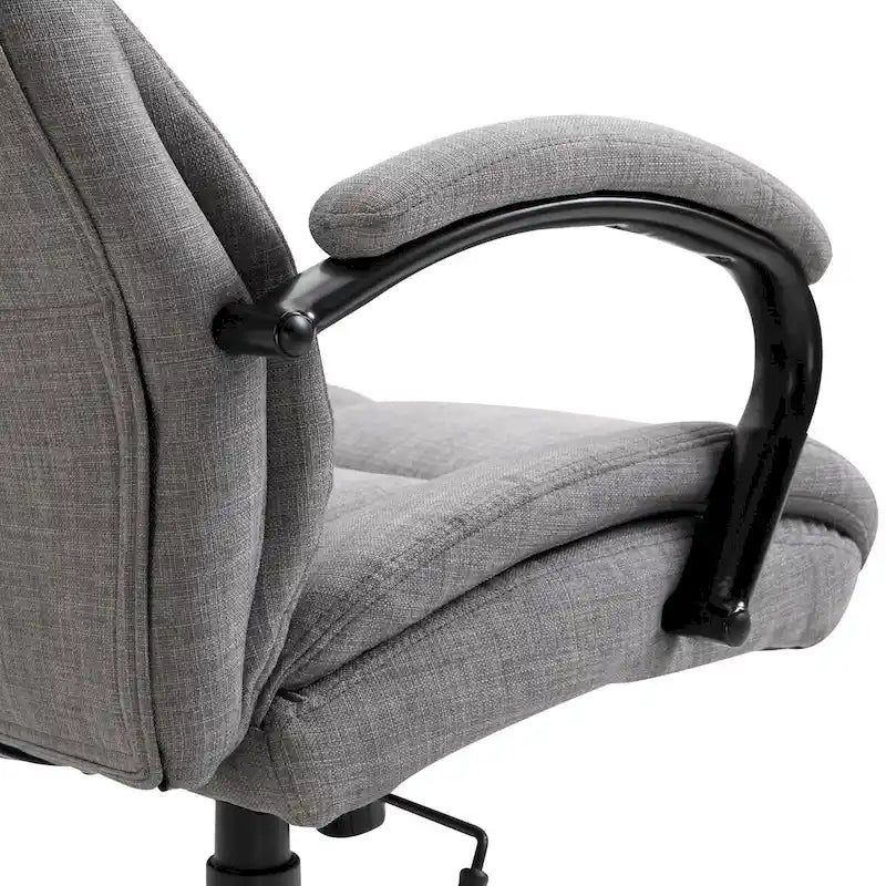 Ergonomic Office Chair with Wide Seat Adjustable Height
