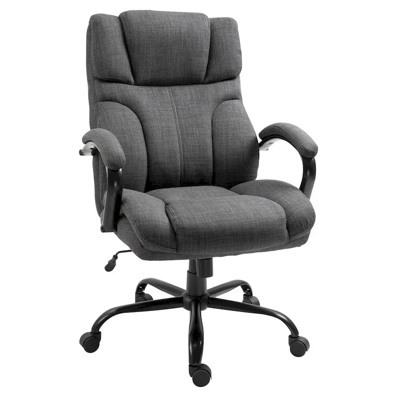 Ergonomic Office Chair with Wide Seat Adjustable Height